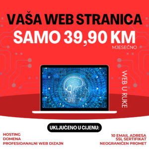 Sajt u Ruke - Vaša WEB Stranica za 24h