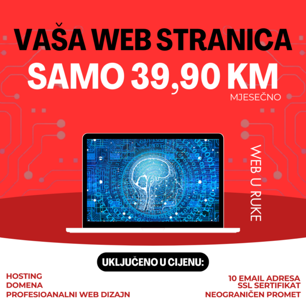 Sajt u Ruke - Vaša WEB Stranica za 24h